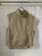 Load image into Gallery viewer, 2000s Armani Futuristic Beige Asymmetric Vest - Size M