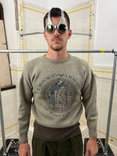 Load image into Gallery viewer, 1980s Armani Beige Panda Graphic Sweater - Size S