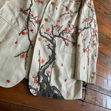 Load image into Gallery viewer, ss1995 Issey Miyake Embroidered Sakura Tree Blazer - Size L