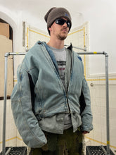Load image into Gallery viewer, Vintage Padded Denim Moto Jacket - Size XL
