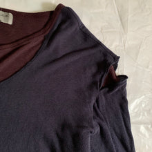 Load image into Gallery viewer, aw2012 Yohji Yamamoto Destroyed Layered Top - Size L