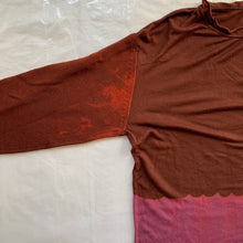 Load image into Gallery viewer, aw1993 CDGH+ Bleach Dye Shirt with Knitted Sleeves - Size OS
