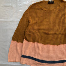 Load image into Gallery viewer, aw1993 CDGH+ Brown and Pink Bleach Dye Knit - Size OS