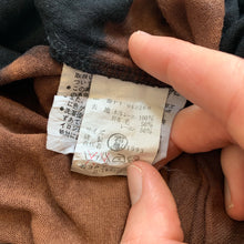 Load image into Gallery viewer, aw1993 CDGH+ Black, Tan and Brown Bleach Dye Shirt - Size OS