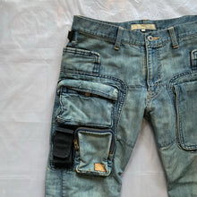 Load image into Gallery viewer, ss2005 Junya Watanabe x Porter Denim Cargo Pants - Size M