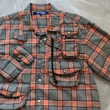 Load image into Gallery viewer, ss2005 Junya Watanabe Fisherman Plaid Cargo Shirt - Size L