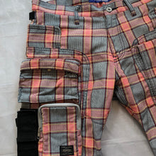 Load image into Gallery viewer, ss2005 Junya Watanabe x Porter Plaid Cargo Shorts - Size M