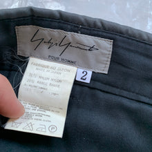 Load image into Gallery viewer, ss2001 Yohji Yamamoto Grey Waist Bag Cargos - Size M