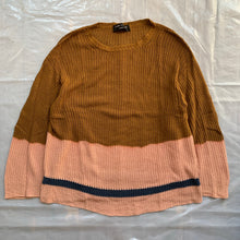 Load image into Gallery viewer, aw1993 CDGH+ Brown and Pink Bleach Dye Knit - Size OS