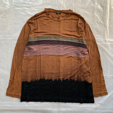 Load image into Gallery viewer, aw1993 CDGH+ Black, Tan and Brown Bleach Dye Shirt - Size OS