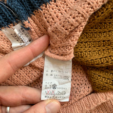 Load image into Gallery viewer, aw1993 CDGH+ Brown and Pink Bleach Dye Knit - Size OS