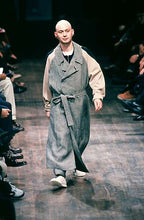 Load image into Gallery viewer, ss1998 Yohji Yamamoto Oversize Jersey and Gabardine Trench Coat - Size OS
